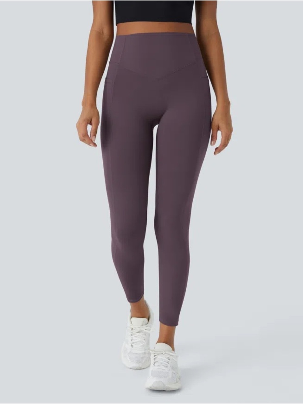 HALARA UltraSculpt High-Rise Tummy Control Pocket Shaping Leggings 7/8 Length
